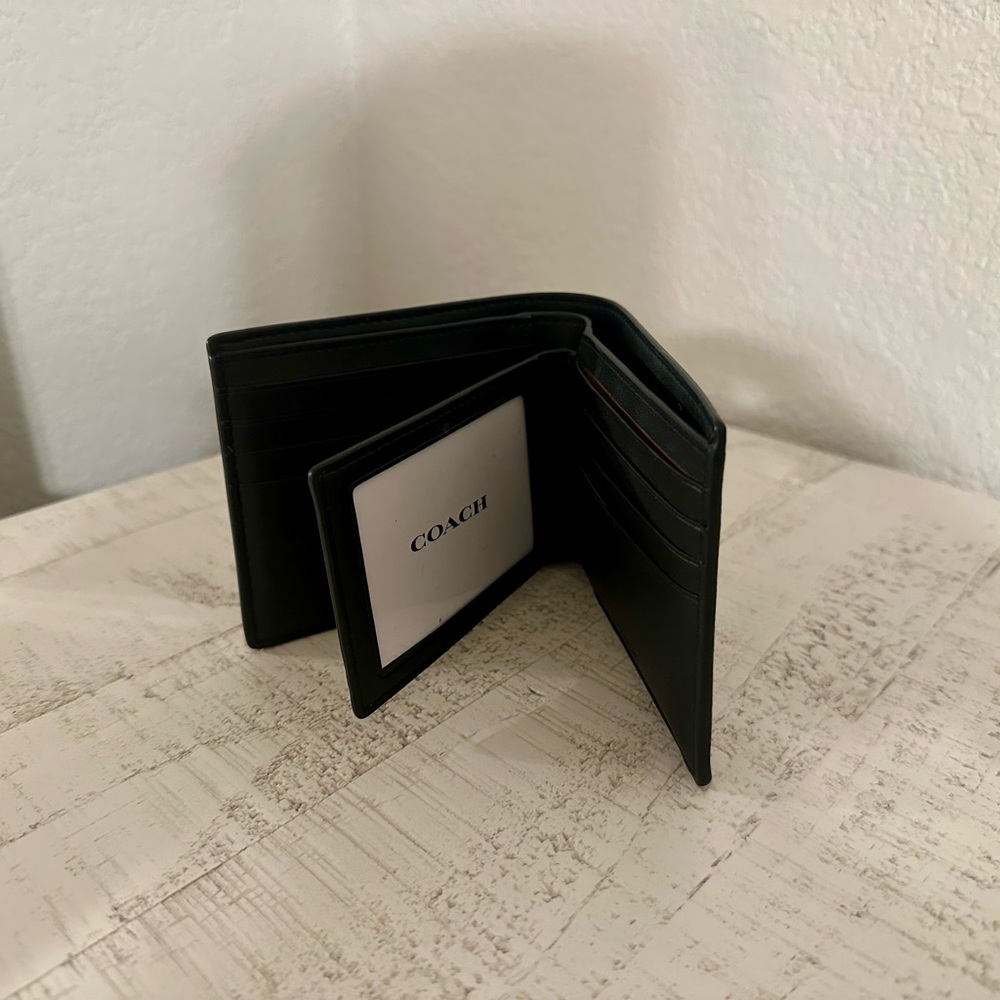 Coach 3 In 1 Wallet In Blocked Signature Canvas - Picture 5 of 9